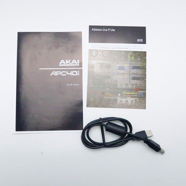 AKAI/アカイ APC40 MK II Ableton Live専用コントローラー 通電確認済み 同梱×/D1X_画像10