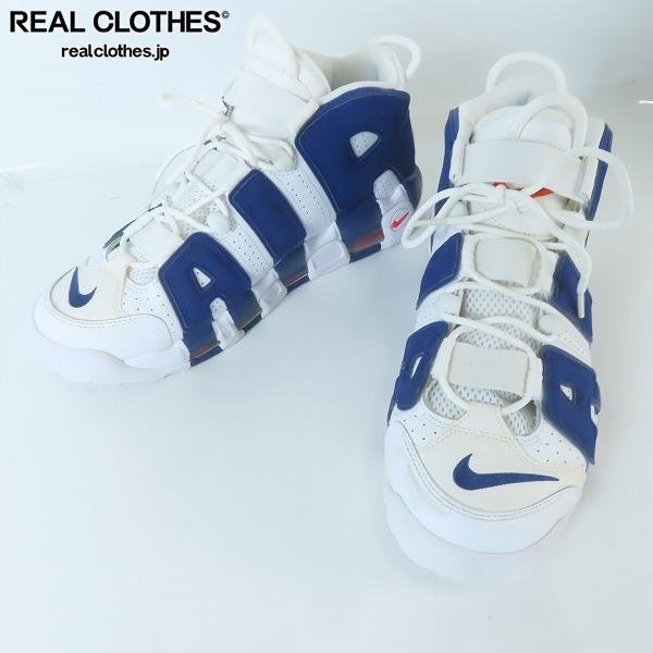 NIKE/ナイキ AIR MORE UPTEMPO '96 KNICKS エアモアアップテンポ96 ニックス 921948-101/28 /080_詳細な状態は商品説明内をご確認ください。