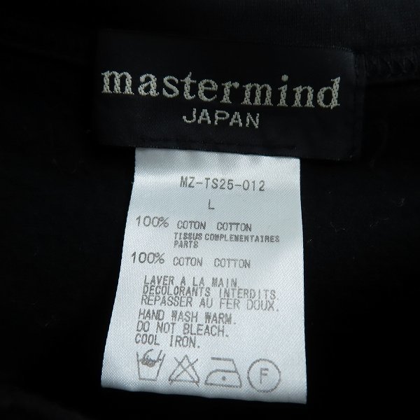 ☆mastermind JAPAN/マスターマインド ジャパン 刺繍/ステッチ/パッチワーク ロングTシャツ MZ-TS25-012/L /LPL_画像3
