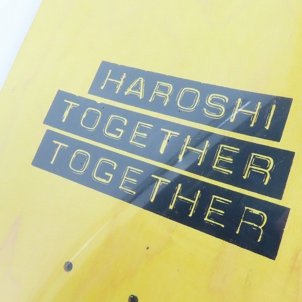 【未開封】Haroshi×Together Together/ハロシ×トゥギャザー トゥギャザー 9.125 Tiger Shaped Deck スケートボードデッキ 同梱×/D4X_画像3