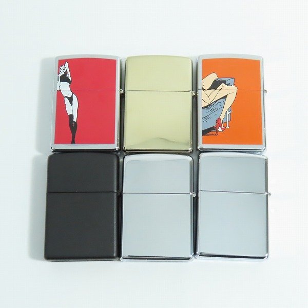 ZIPPO/ジッポー Girl/ガール 98/99/00/03/05年製 6点セット /LPL_画像2