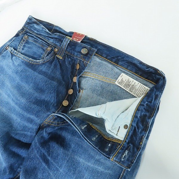 LEVIS/リーバイス 1947モデル 復刻 501XX ダメージ&リペア加工 刻印034 デニムパンツ 47501-0050/W32L34 /060_画像3