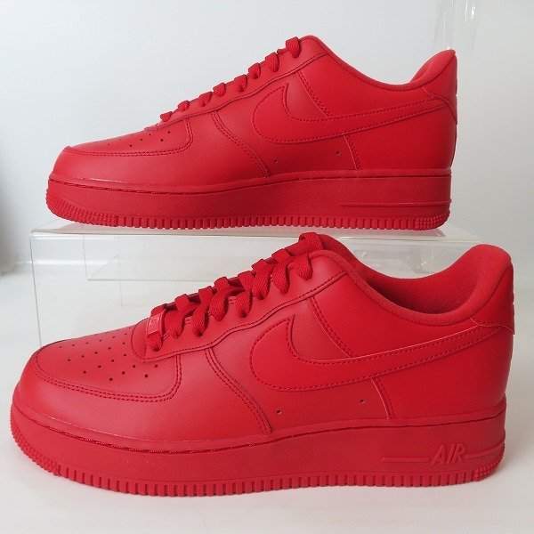 NIKE/ナイキ AIR FORCE1 07 LV8 1 university red エアフォース1 CW6999-600 27.5 /080_画像4