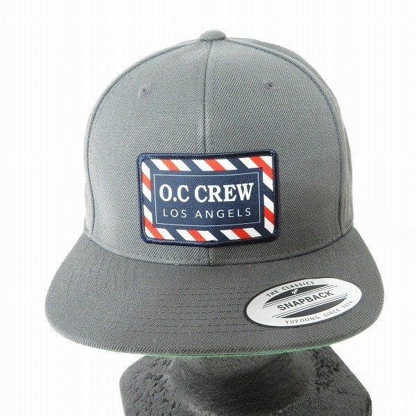 O.C CREW/オーシークルー SNAPBACK/スナップバック ワッペン キャップ/帽子 /000_画像2
