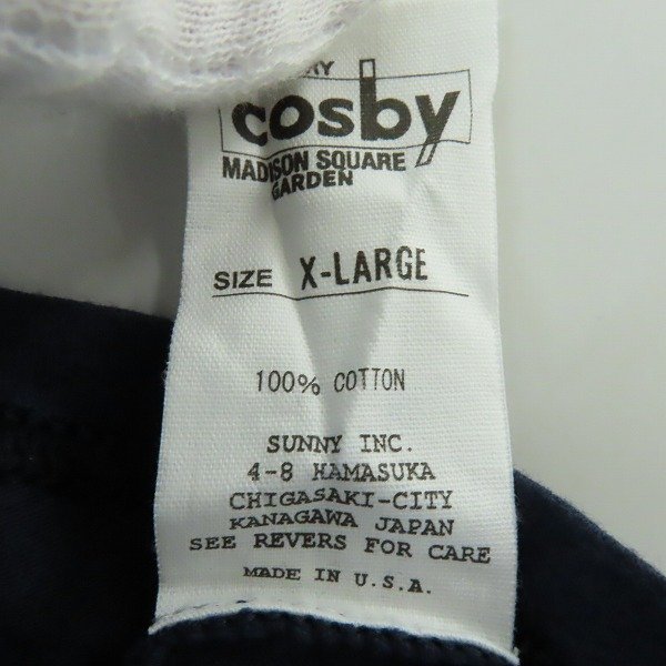 ☆(2)【未使用】Gerry Cosby /ジェリー・コスビー Tシャツ 半袖 胸ポケット ネイビー/XL /LPL_画像4