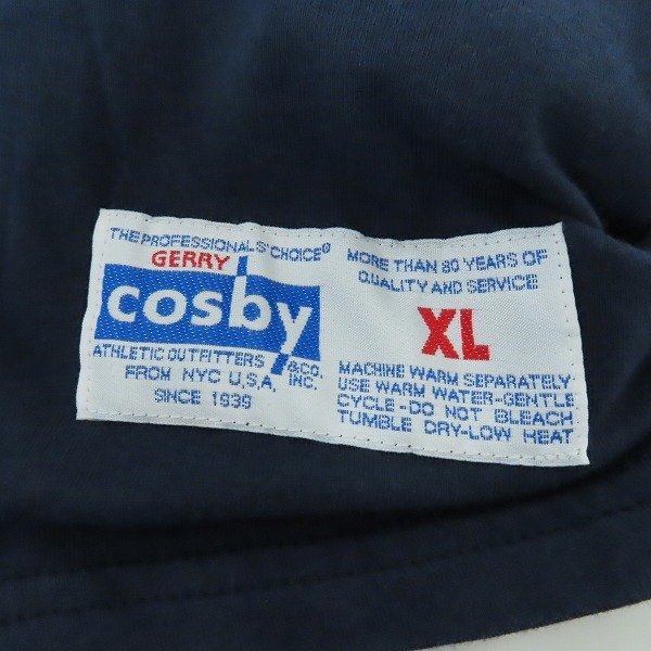 ☆(2)【未使用】Gerry Cosby /ジェリー・コスビー Tシャツ 半袖 胸ポケット ネイビー/XL /LPL_画像6