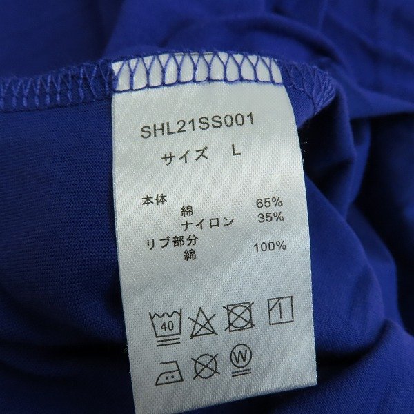 ☆(4)【未使用】SHELTECH/シェルテック Tシャツ 半袖 パープル/L /LPL_画像4