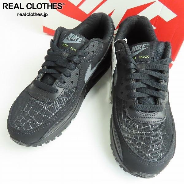 NIKE/ナイキ AIR MAX 90 SPIDER WEB エアマックス スパイダーウェブ DC3892-001/25.5 /080_詳細な状態は商品説明内をご確認ください。