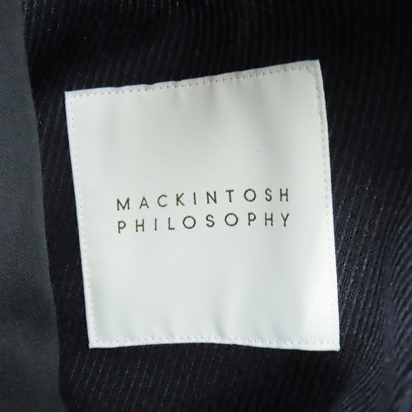 ☆MACKINTOSH PHILOSOPHY/マッキントッシュフィロソフィー DOVER REVERSIBLE ステンカラーコート H1C25-273-29/40 /080_画像5