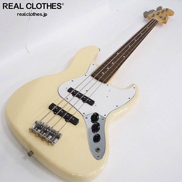 ★Fender Japan/フェンダー ジャパン JB-STD VWH/R JAZZ BASS/ジャズベース エレキベース 同梱×/170_詳細な状態は商品説明内をご確認ください。