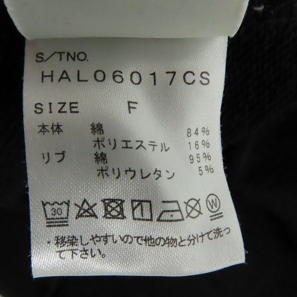 ☆HARE/ハレ モックネック ジップ 長袖Tシャツ HAL06017CS F /LPL_画像4