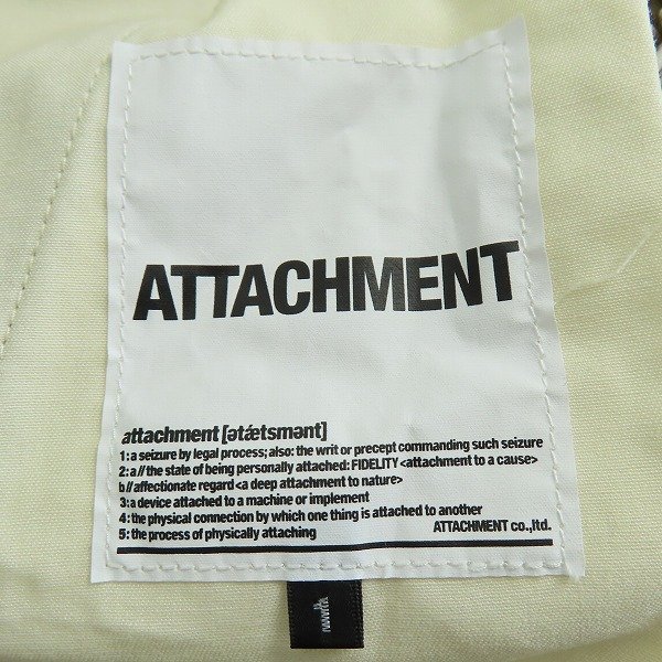 【未使用】ATTACHMENT/アタッチメント チノパン スリムパンツ AP01-233-82/1 /060_画像3