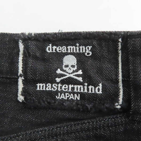 【未使用】mastermind JAPAN/マスターマインドジャパン dreaming期/パープルラメスカル デニムパンツ MC2-PA01-01/L /060_画像3
