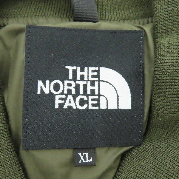 ☆【未使用】THE NORTH FACE/ノースフェイス Insulation BOMBER JACEKT インサレーションボンバージャケット NY82334 XL /080_画像3