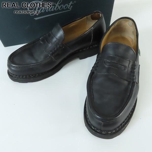 Paraboot/パラブーツ REIMS/MARCHE NOIRE_LIS NOIR/ミカエル ローファーシューズ/099412/7 /080_詳細な状態は商品説明内をご確認ください。