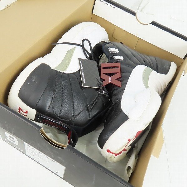 【観賞用】NIKE/ナイキ AIR JORDAN 12 RETRO PLAYOFF エアジョーダン12 レトロ プレイオフ 2012年モデル 130690-001 27.0 /080_画像9