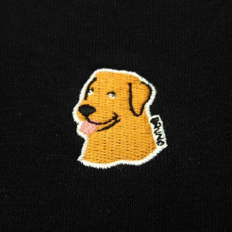 新品 1円～ 秋冬 ポールスミス アーティストストライプ M 黒 カラージップジャケット DOG(犬)刺繍 冬 Paul Smith POP メンズ 【B2485a】_画像8