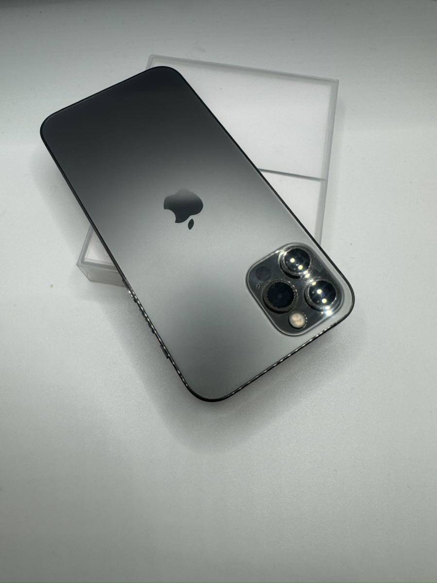 【美品 傷割れ無】iPhone 12 pro グラファイト 256 GB SIMフリー_画像2