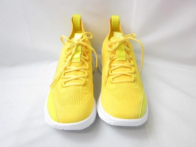 美品 アンダーアーマー UNDER ARMOUR スニーカー UA CURRY 8 バスケットボールシューズ 3023085-701 29.0cm 黄 イエ_画像2