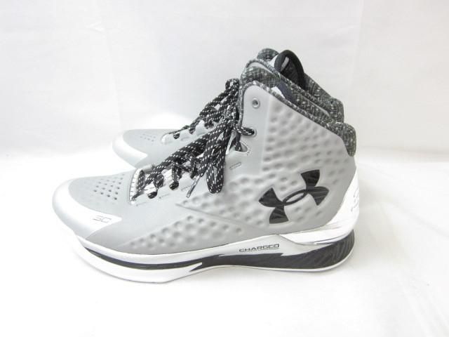 良品 アンダーアーマー UNDER ARMOUR スニーカー UA CURRY 1 RELCT バスケットボールシューズ 3024395-100 28.5cm グ_画像3