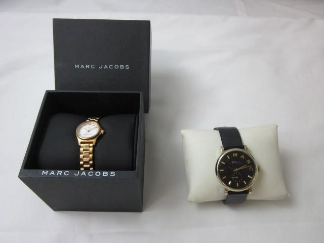 中古 マークジェイコブス MARC JACOBS 腕時計 ヘンリー MJ3587/ベイカー MBM1269 2点 レディース_画像1
