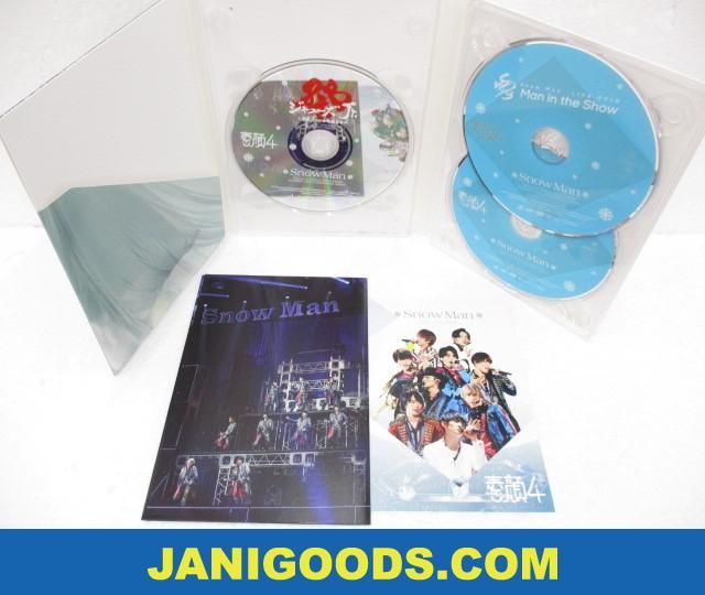 Snow Man DVD 素顔4 Snow Man盤【美品同梱可】ジャニグッズ-其他–日本