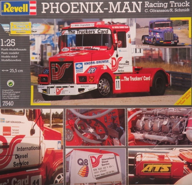 プラモデル 1/25 Revell 7540 - Phoenix-Man Racing Truck_画像1