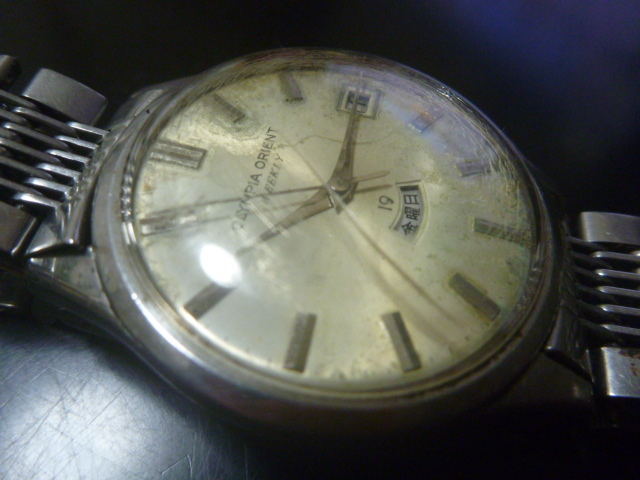 簡易動作確認済み■□■SEIKO セイコー ORIENT OLYMPIA WEEKLY オリエント オリンピア ウィークリー 手巻き■□■_画像2