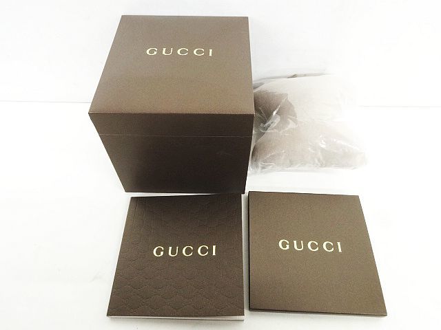 GUCCI グッチ 箱のみ 空箱 ケース ボックス 腕時計用 BOX 純正 外寸約高さ10.5×横幅11×奥行12cm_画像1