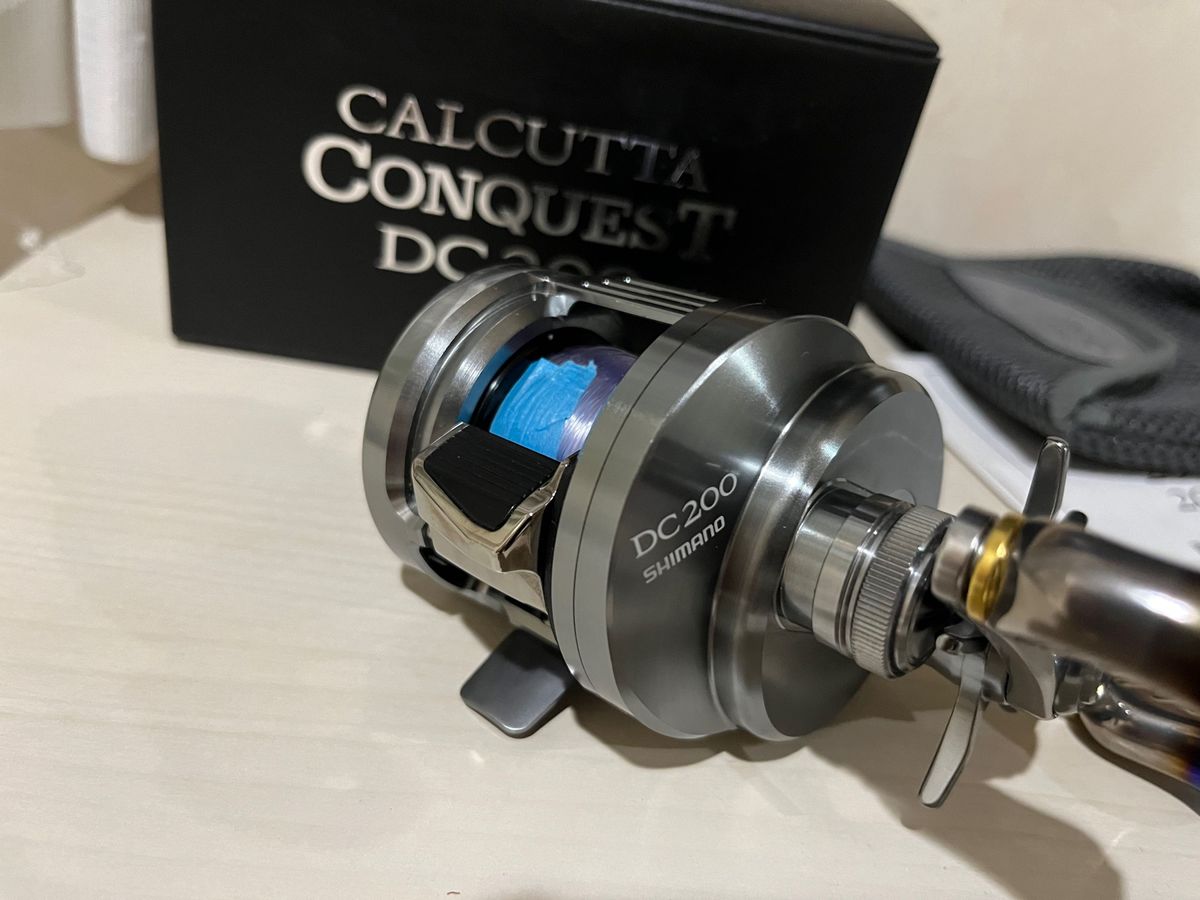 シマノ 19カルカッタ コンクエスト DC 200 カスタム 超美品 シマノ 19カルカッタ コンクエスト DC 200 カスタム 超美品