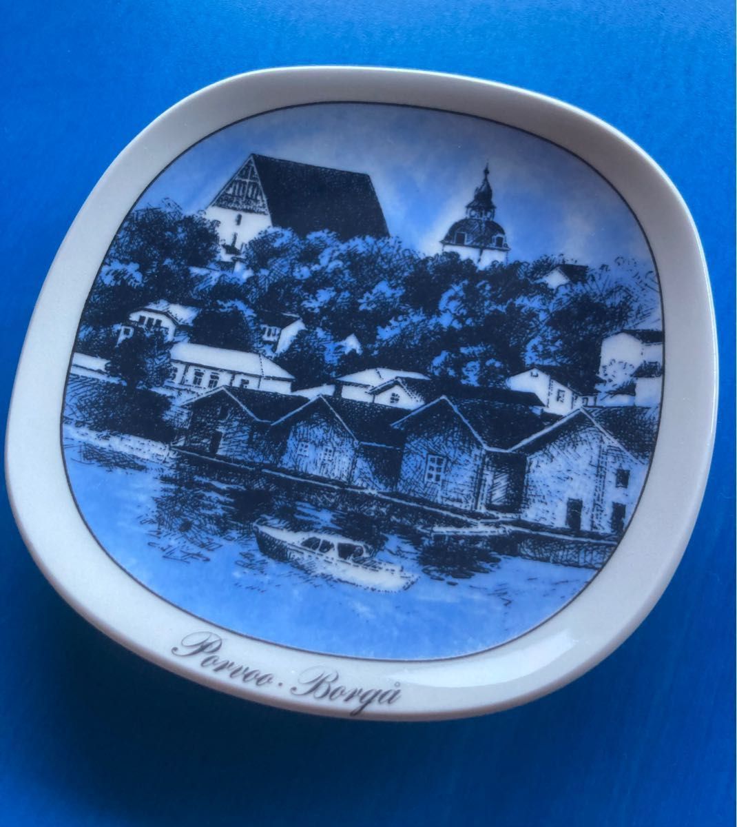 【ARABIA】アラビア　ヘルヤ　  飾り皿　Arabia Finland - Wall plate 