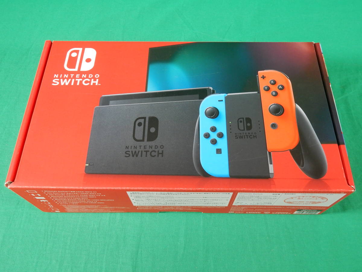 60/Q232 ニンテンドースイッチ本体 Nintendo Switch 本体 新型 JOY-CON