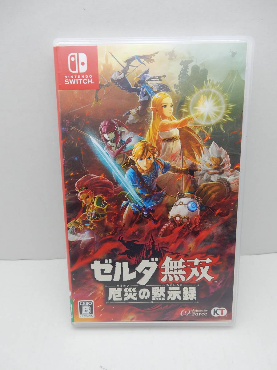 59/R272★ゼルダ無双 厄災の黙示録★Nintendo Switch ニンテンドースイッチ★コーエーテクモゲームス★中古品 使用品_画像1