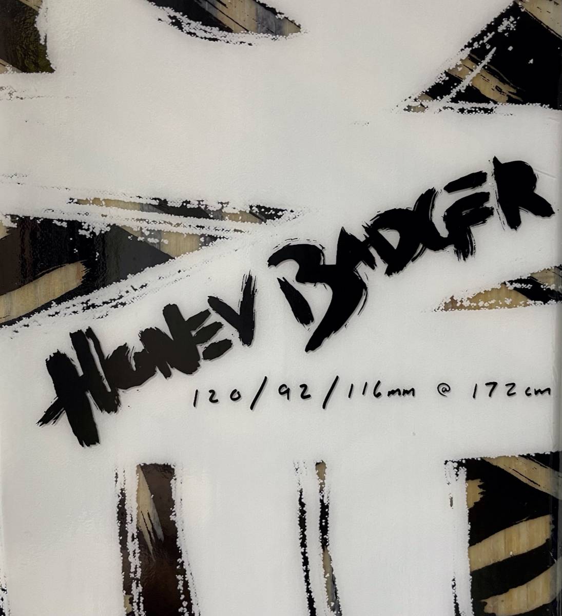 美品21-22◎ライン LINE☆HONEY BADGER 172cmフリースタイル+MARKER SQUIRE 11ビンディング☆_画像9