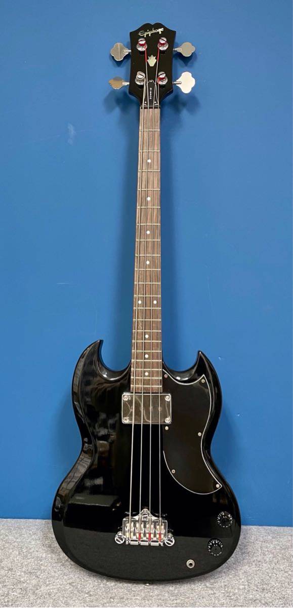 美品◎エピフォン Epiphone☆EB-0 SG BASS ベース/ショートスケール☆ブラック☆_画像2