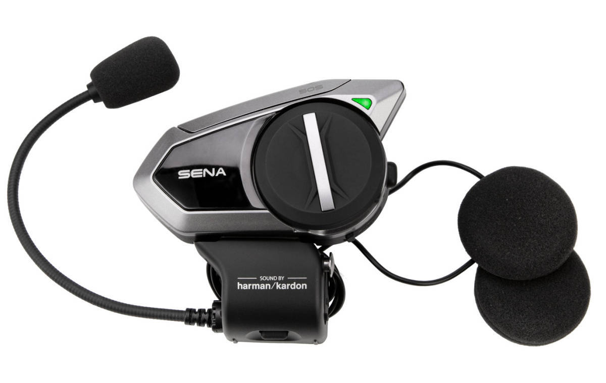 SENA 50Sセナ箱付き 50S Harman/Kardon日本語説明書付きインカム 1個入り 新品 送料無料海外輸入品 日本語設定最新V2.1.3アップデート済み_画像6