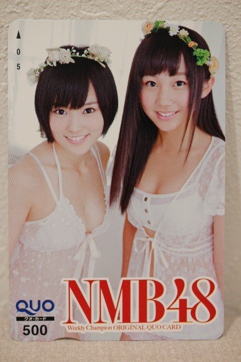 クオカード500 NMB48 Weekly Champion 未使用品 4533-定形外郵便_画像1