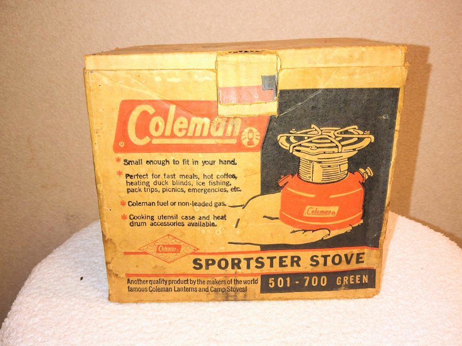 Coleman　コールマンシングルバーナー　モデル５０１　１９６２年５月製元箱付_画像9