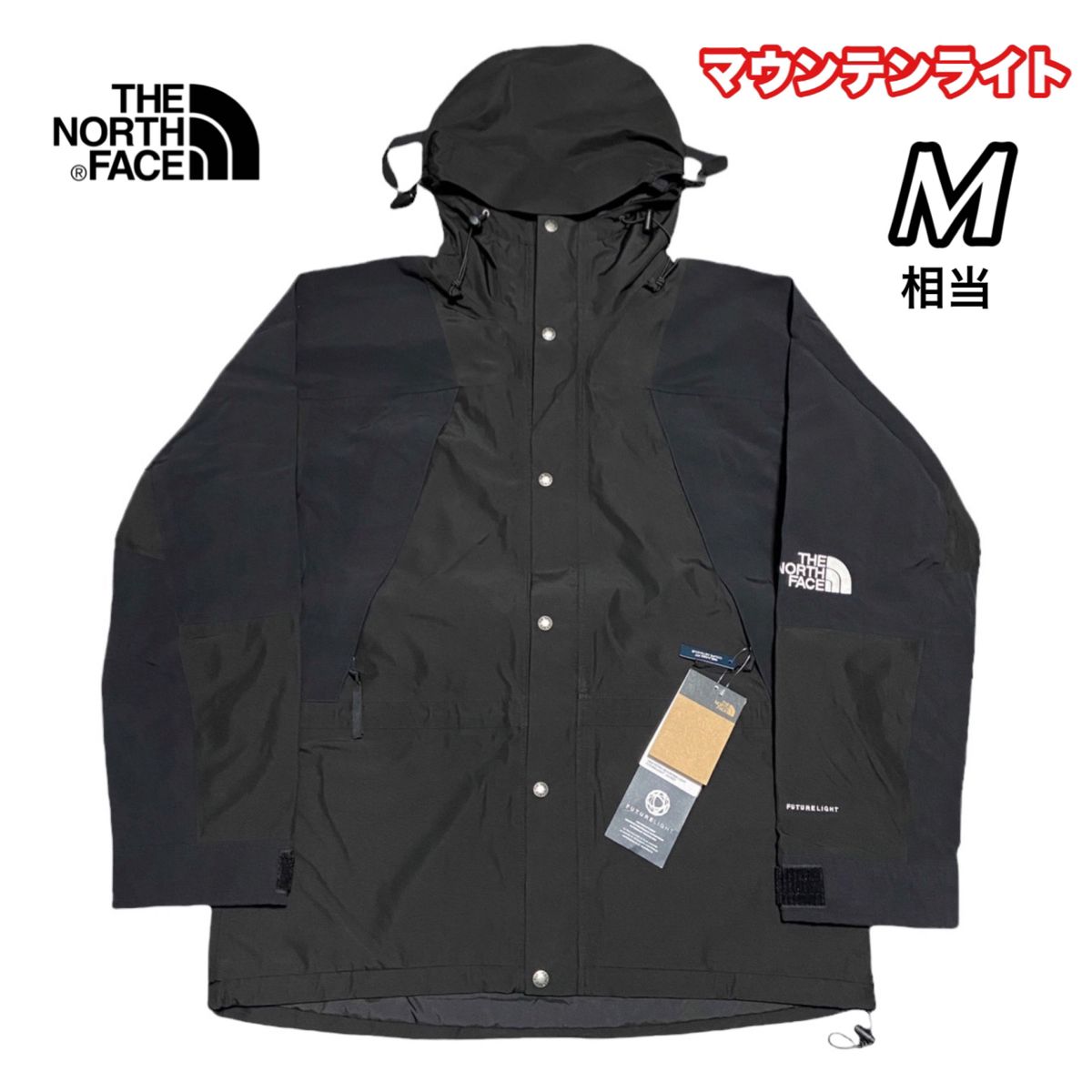 THE NORTH FACE ノースフェイス 1994レトロマウンテンライトジャケット FUTURELIGHT 海外限定  BK1