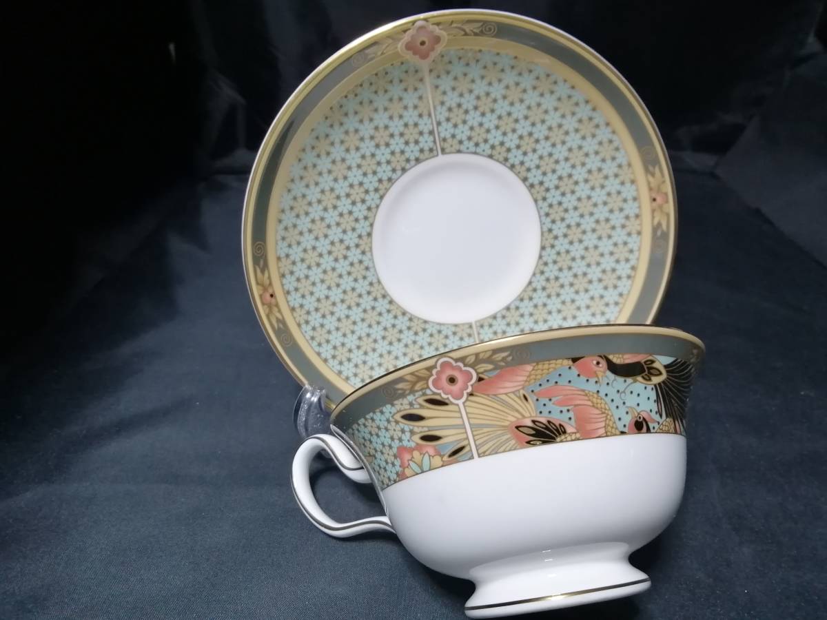 壺印 未使用◇自宅保管 ウェッジウッド サマルカンド カップ＆ソーサー ピオニー WEDGWOOD SAMARKHAND ※追加出品予定あり