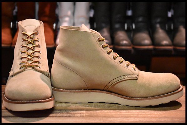 【8D 美品 11年】レッドウィング 8167 スエード アイリッシュセッター ホーソーンアビレーン プレーントゥ ブーツ redwing HOPESMORE_画像2