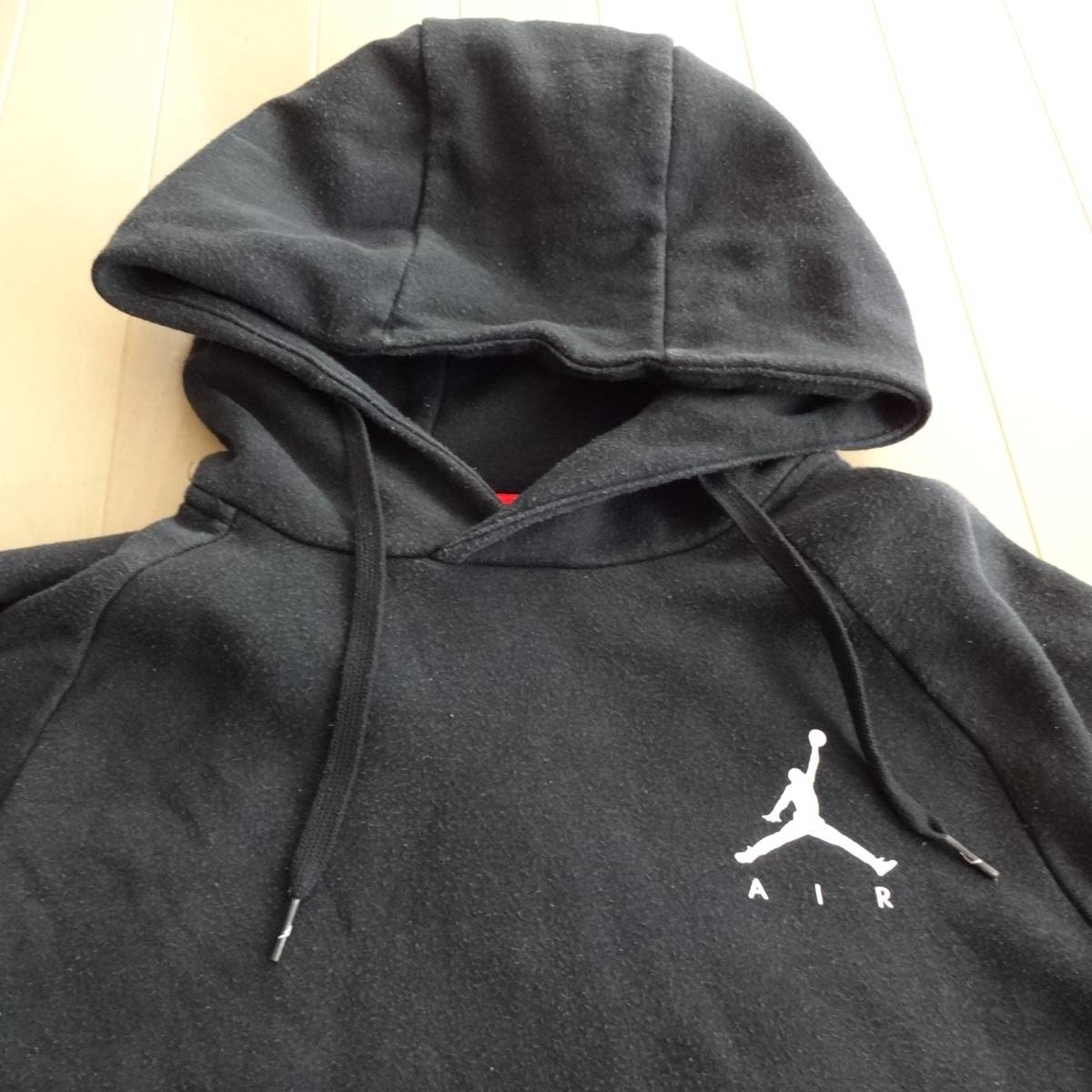 送料520円■AIR JORDAN スウェットパーカー 黒■エアジョーダン NIKE ナイキ■マイケルジョーダン ジャンプマン バスケットボール black_画像7