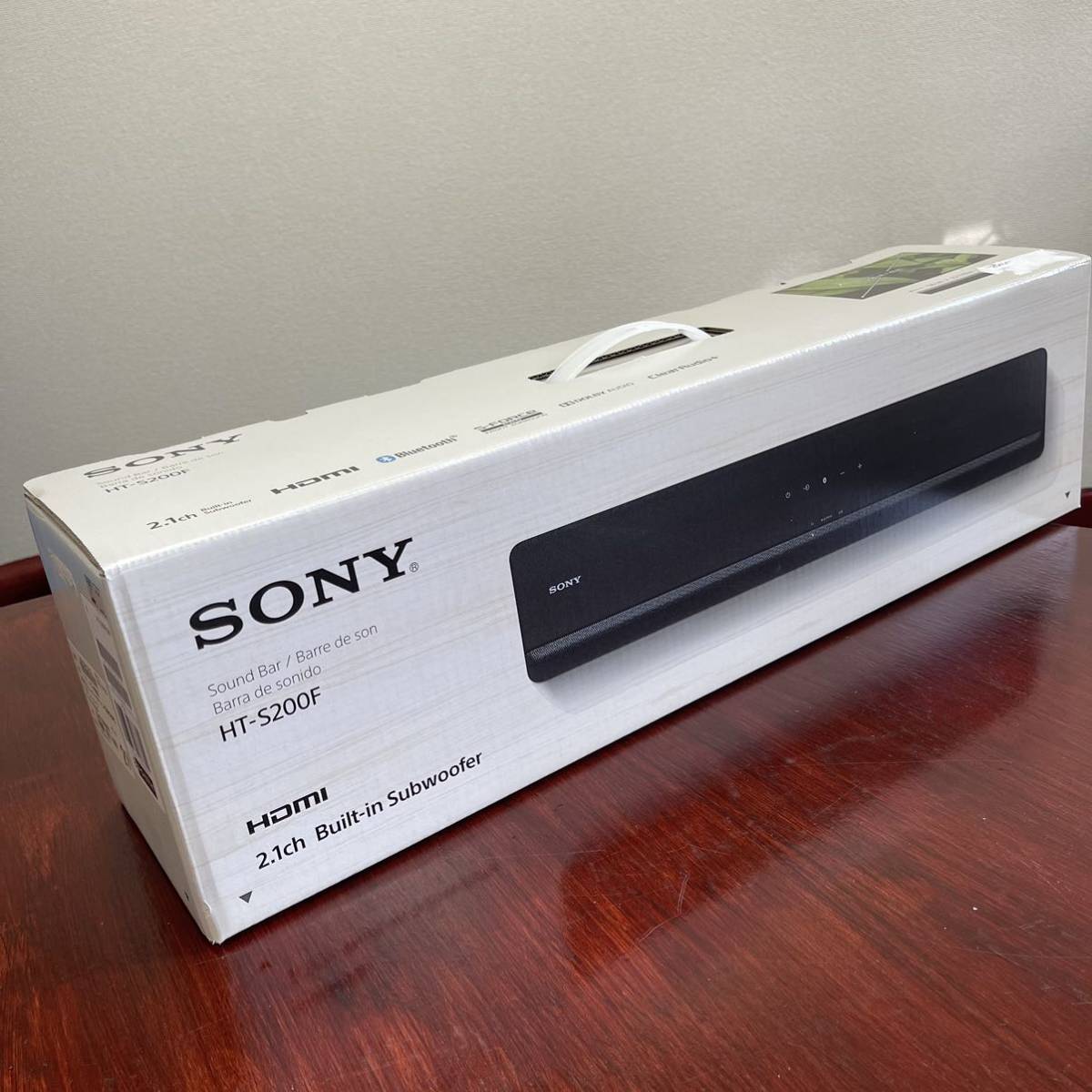 ソニー SONY サウンドバー サブウーファー内蔵 サウンドバー HT-S200F