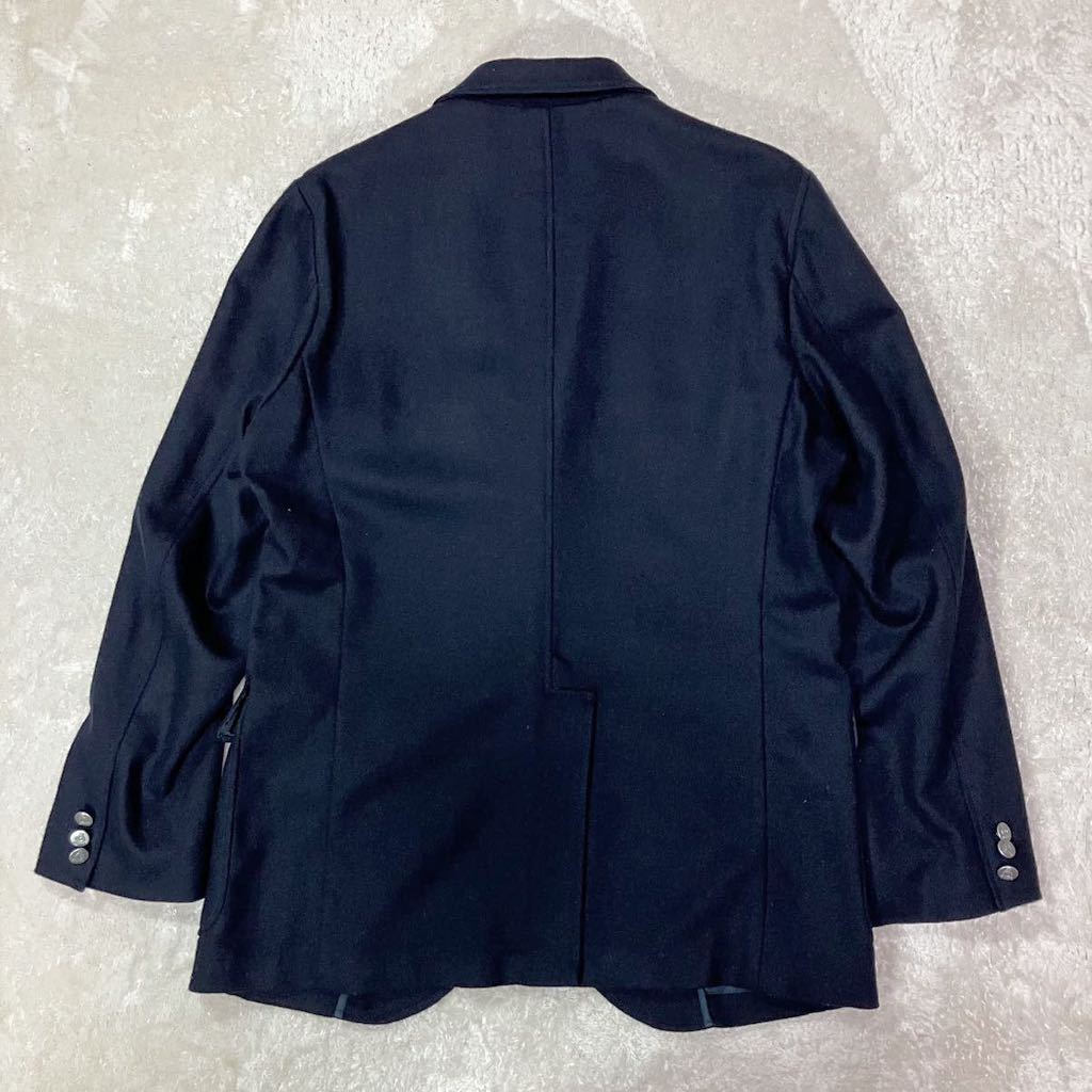 ●極美品 VAN JACKET ヴァンヂャケット 銀ボタン ストレッチウール 紺ブレザー ジャケット/段返り/濃紺/サイズL/メンズ/アイビー/紳士_画像4