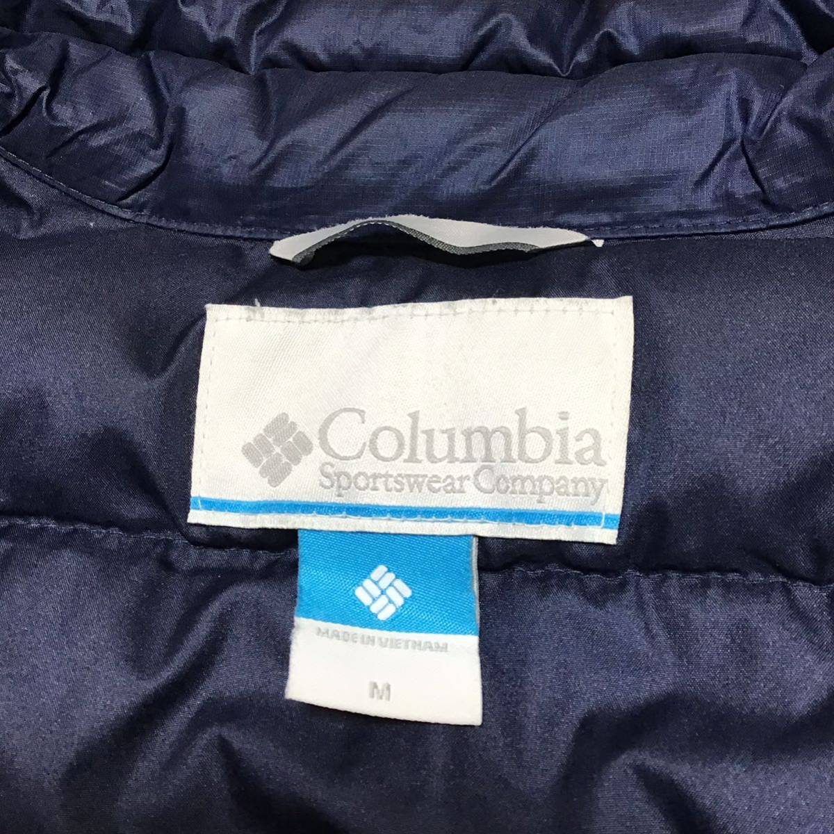 Columbia コロンビア　中綿ジャケット　アウトドア　防寒　Mサイズ　メンズ_画像10