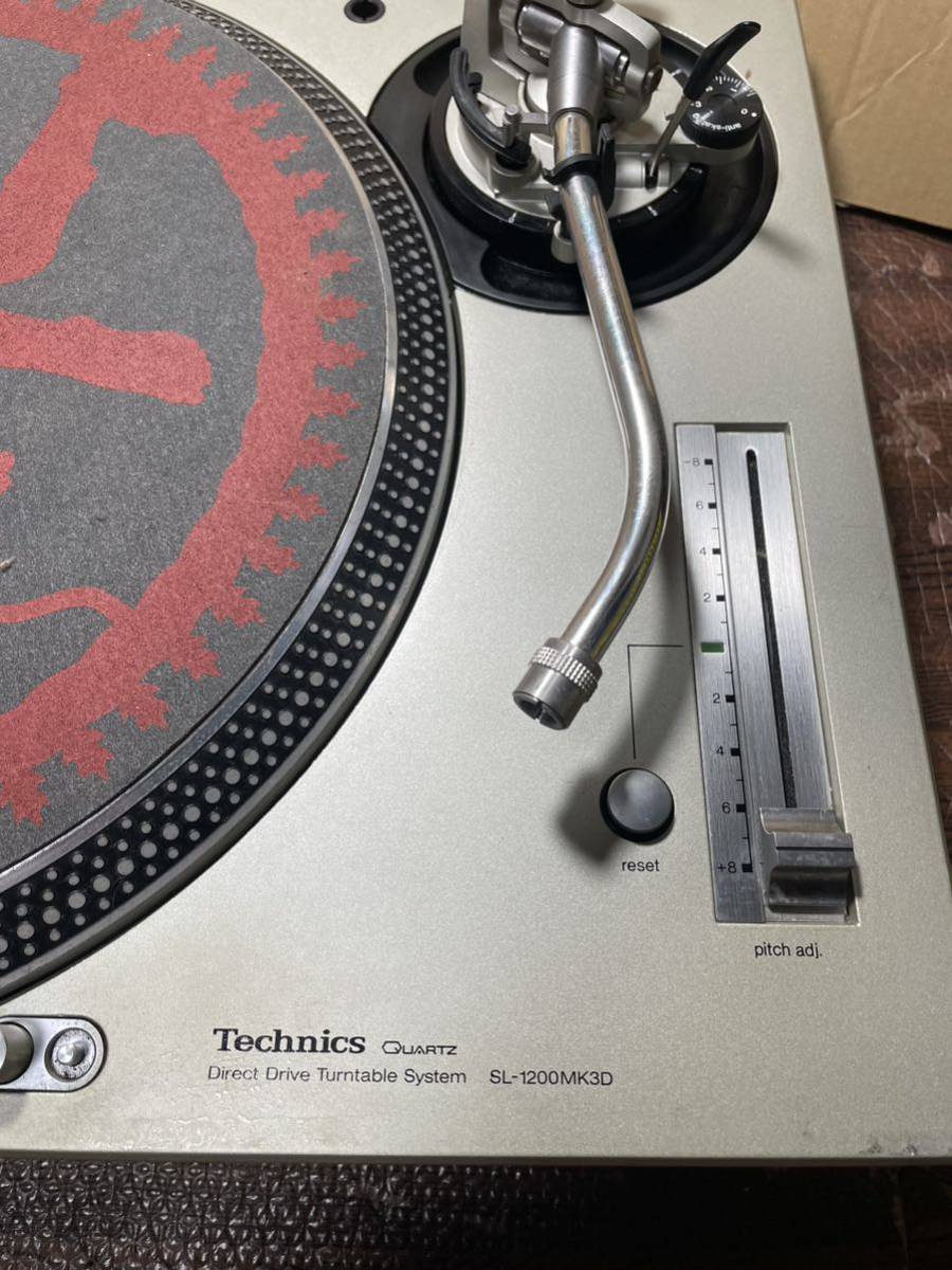 Technics SL -1200MK3D レコードプレーヤー DJ テーブル テクニクス _画像3