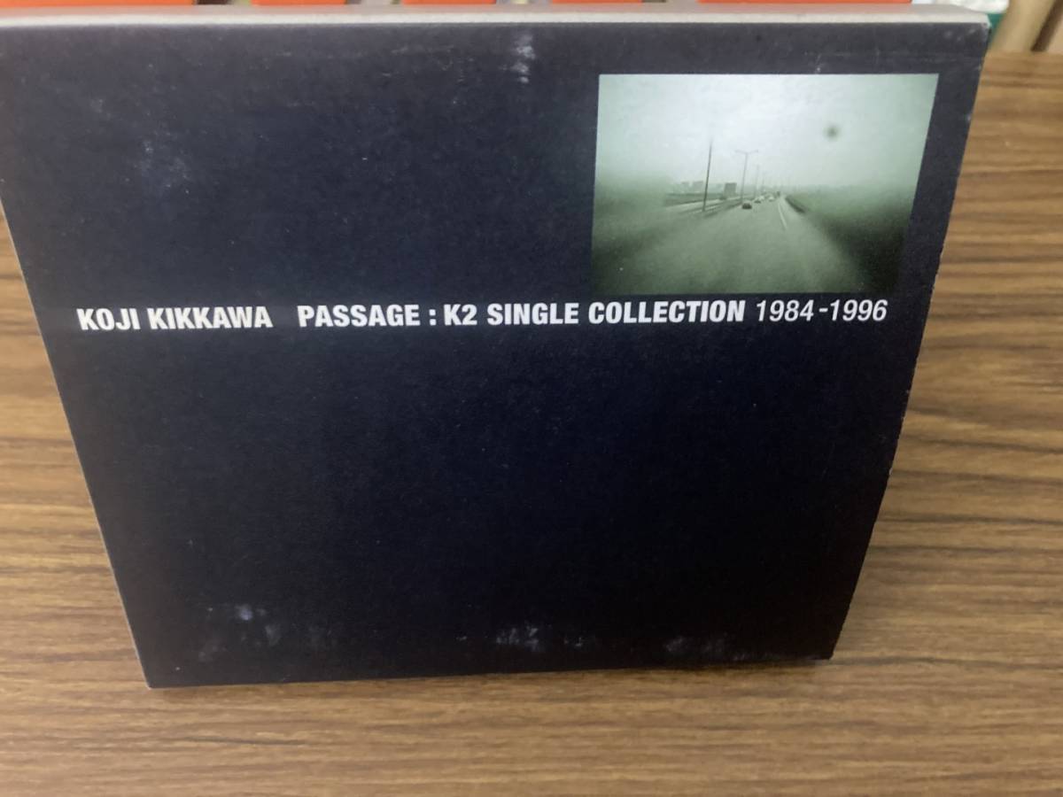 吉川晃司 PASSAGE:K2 SINGLE COLLECTION 1984-1996 POCH-1684 CD KOJI KIKKAWA_画像1