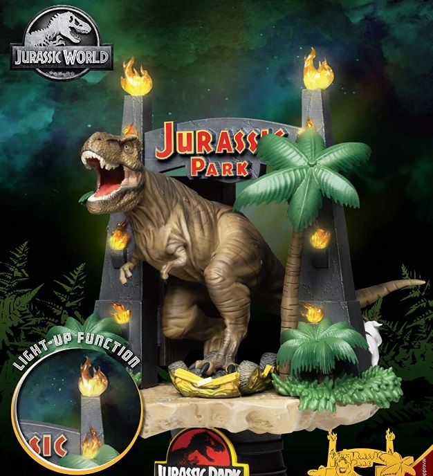 ju lachic park T* Rex * светится фигурка A