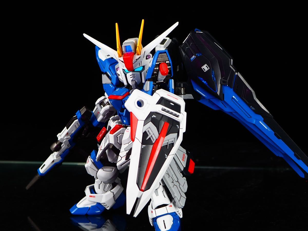 MGSD フリーダム MGSD フリーダムガンダム ガンプラ 全塗装 完成品