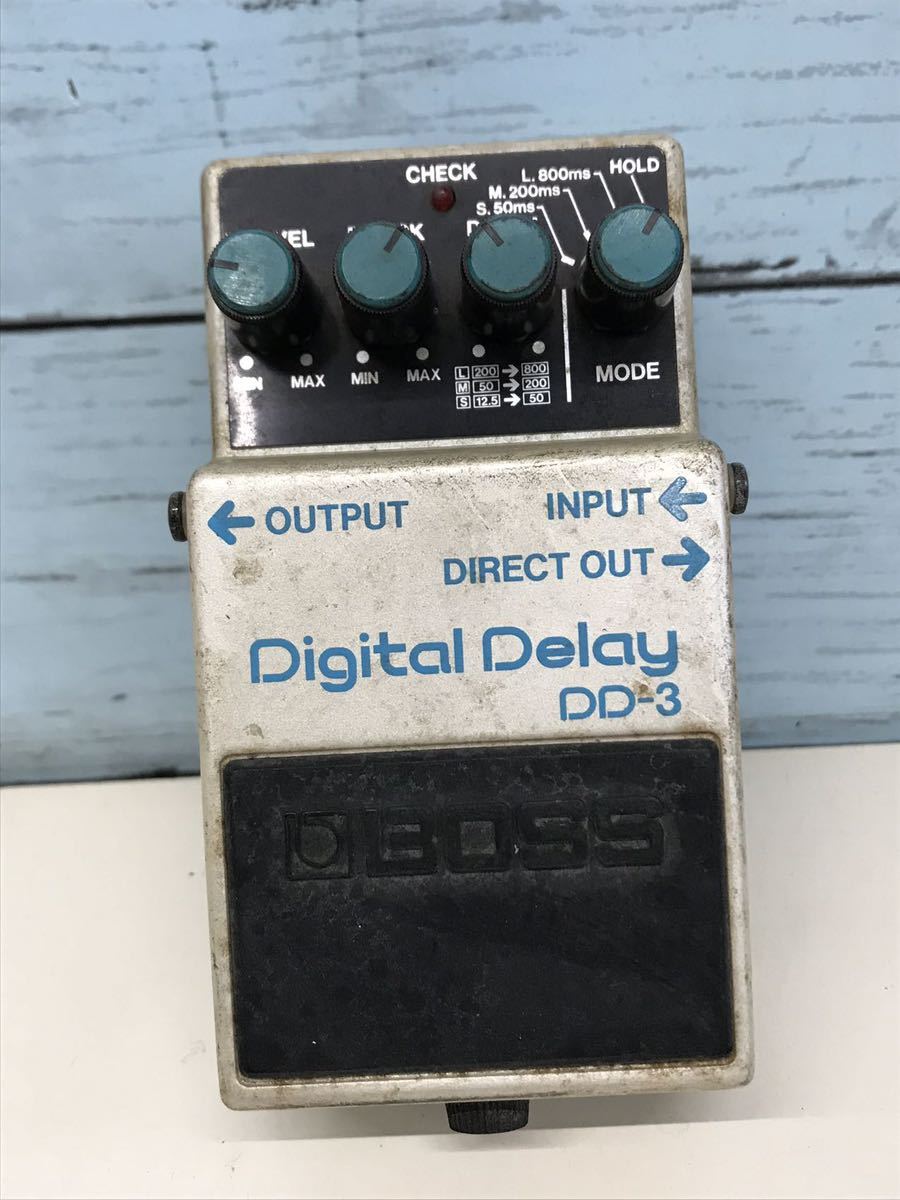 BOSS ボス DD-3 エフェクター デジタルディレイ Digital Delay 動作未確認　中古現状品　(60s)_画像1